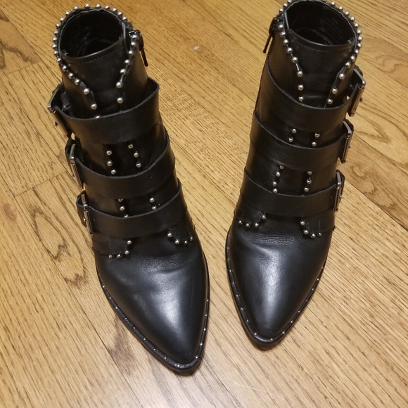 Steve Madden black beads booties - Picture 4 of 8